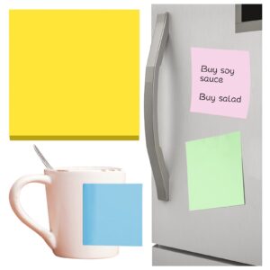 Preplabs Sticky Notes Pastel Sticky Notes – 100-Sheet 3×3″ Super Sticky Notes in Light Pink