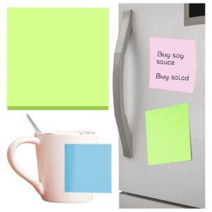 Preplabs Sticky Notes Pastel Sticky Notes – 100-Sheet 3×3″ Super Sticky Notes in Light Pink
