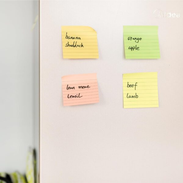 Mr. Pen- Lined Sticky Notes 3×3, 6 Pads, 45 Sheet/Pads, Pastel Colors, Sticky Notes with Lines