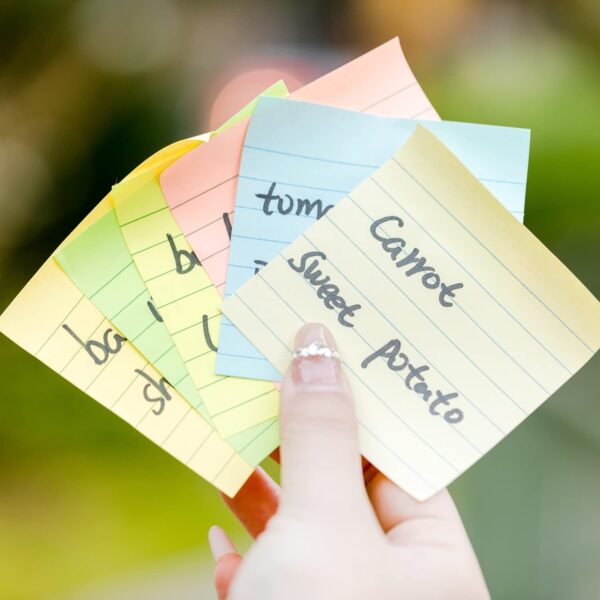 Mr. Pen- Lined Sticky Notes 3×3, 6 Pads, 45 Sheet/Pads, Pastel Colors, Sticky Notes with Lines