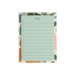 U Brands Daily Sticky Notes with Lines, 4 x 2.9 in., 60 Sheets, Folklore Fauna