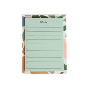 U Brands Daily Sticky Notes with Lines, 4 x 2.9 in., 60 Sheets, Folklore Fauna
