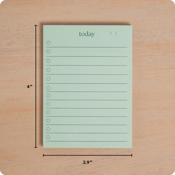 U Brands Daily Sticky Notes with Lines, 4 x 2.9 in., 60 Sheets, Folklore Fauna