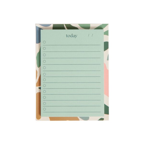 U Brands Daily Sticky Notes with Lines, 4 x 2.9 in., 60 Sheets, Folklore Fauna
