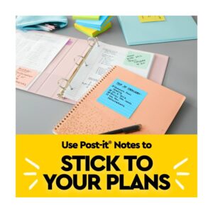 Post-it Notes, Lined, 3 in x 5 in, Pink and Lilac, 2 Pads - Image 6