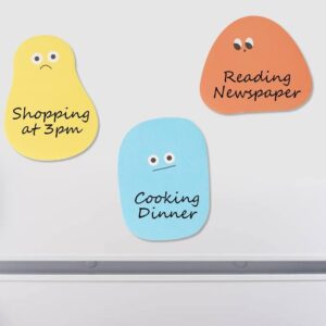 BZUEPRS 6 Pack 360 Sheets Cute Novelty Sticky Notes, Sticky Notes Self-Stick Notes Memo Pads, Kawaii Stationary Supplies Note for Office Meeting - Image 4