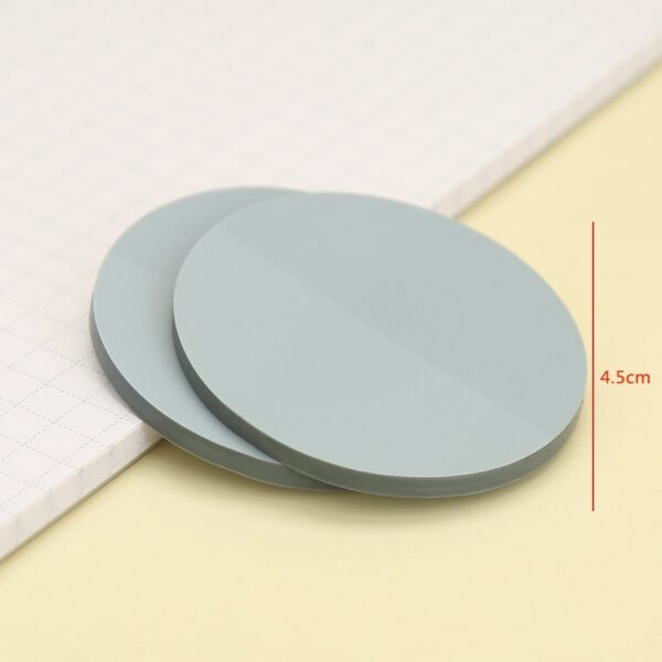 400Pcs Transparent Sticky Notes, Trianu Round Translucent Sticky Tabs, Waterproof Book Markers Stickers Page Flags Stickers, Planner Accessories, Bible Journaling Study Office Supplies