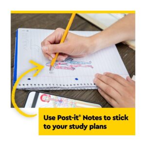 Post-it Transparent Notes, Pink, Blue, 2 7/8 x 2 7/8 in, 24 Pack/Case - Image 10