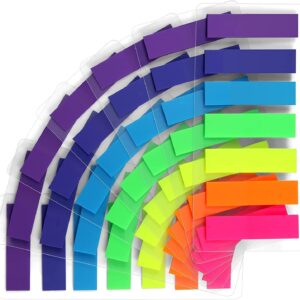 980 Pieces Sticky Notes Flags 7 Color Index Tabs