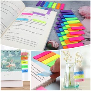 980 Pieces Sticky Notes Flags 7 Color Index Tabs