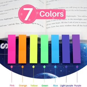 980 Pieces Sticky Notes Flags 7 Color Index Tabs