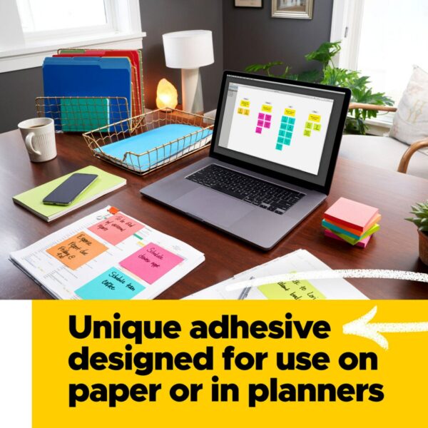 Post-it Dispenser Pop-up Notes, 3 in x 3 in, Poptimistic, 12 Pads