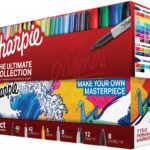 Sharpie Permanent Markers Ultimate Collection, Assorted Tips and Colors, 115 Count