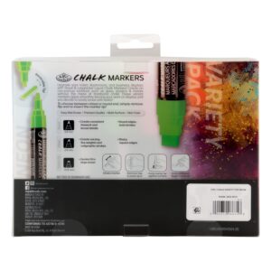 Royal & Langnickel – 15pc Neon Chalk Marker Variety Set, 2MM and 15MM