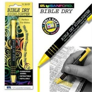 Bible Dry Highlighter - Yellow Carded (Other) - Image 3