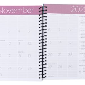 See it Bigger Monthly Weekly Planner Medium (5.5″ x 8″) Black, 15 month, Apr 2025-Jun 2026 - Image 4