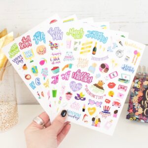 bloom daily planners Planner Sticker Pack, Holiday - Image 2