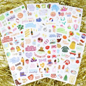 bloom daily planners Planner Sticker Pack, Holiday - Image 3