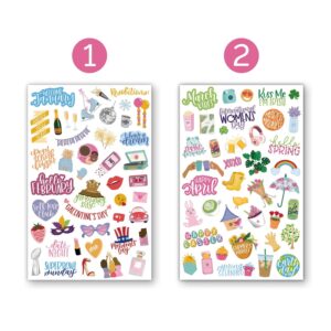 bloom daily planners Planner Sticker Pack, Holiday - Image 4