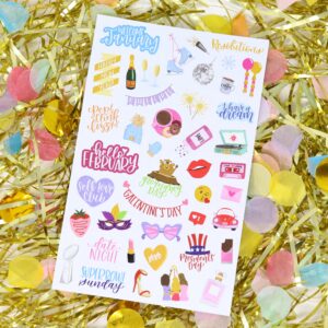 bloom daily planners Planner Sticker Pack, Holiday - Image 21