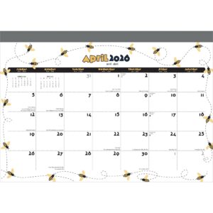 Busy Bees | 2026 14x10" 18 Months Academic Desk Pad Calendar | July 2025 - December 2026 - Image 3