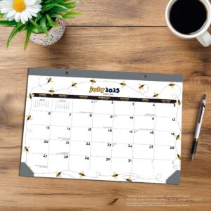 Busy Bees | 2026 14x10" 18 Months Academic Desk Pad Calendar | July 2025 - December 2026 - Image 4