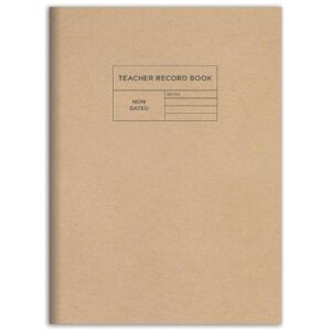 Professional Kraft Teacher Record Grade Book / Classroom Attendance Planner