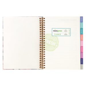 Mintgreen Monthly Weekly Medium (6.25"x 8.25") Black Floral Scripture 15 Month Apr 2025-Jun 2026 - Image 3