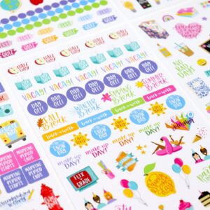 bloom daily planners Sticker Sheets, Teacher Planner Stickers V2 - Image 8