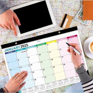 VINAUO Desk Calendar 2025-2026 (July 2025–Dec 2026) – Large 17" x 12" Wall/Desktop Calendar, Thick Paper, Ink-Bleed Resistant, for Office, Home, School - Image 7