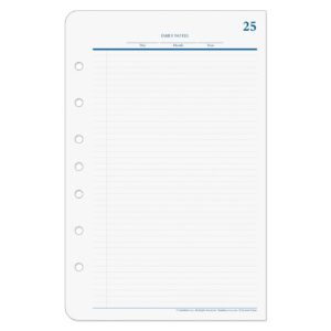 FranklinCovey Undated Two Pages Per Day Month Pack (Classic Size)