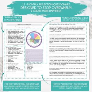Freedom Mastery Monthly Planners & Appointment Book with Stickers, 5" x 8", Blue, 248 Pages - Image 5