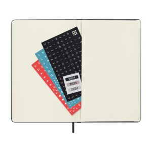 Moleskine, Moleskine Large Blue Weekly HC 2024 Planner - Image 5