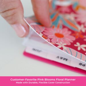 Blue Sky Color Me Courtney 2025-2026 Academic Year Weekly and Monthly Planner Calendar, July 2025 - June 2026, 12-Month, 8.5" x 11", Flexible Cover, Wirebound, Storage Pocket, Bloom Pink - Image 4