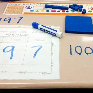 Expo® Low Odor Dry Erase Markers, Chisel Tip, Blue, 12 Count - Image 3