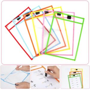 SHIBUN Dry Erase Marker with Dry Wipe Bag, Random Color - Image 8