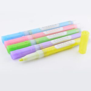 Zebra Pen Kirarich Glitter Highlighter, Chisel Tip, assorted colors, 5-pack - Image 5