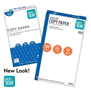 Pen+Gear Copy Paper, 8.5" x 14", 92 Bright, White, 20 lb., 1 Ream (500 Sheets) - Image 4