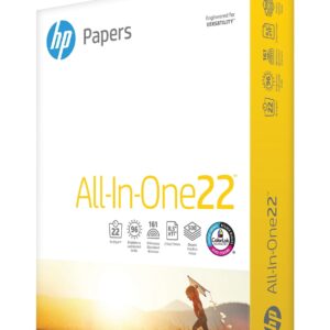 HP All-in-One22, 22lb, 8.5 x 11, White, 500 Sheets