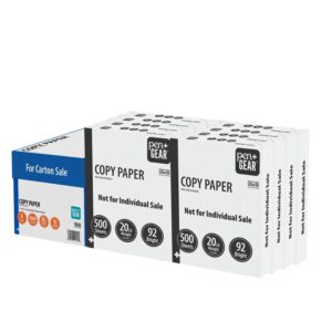 Pen + Gear Copy Paper, 8.5″ x 11″, 92 Bright, 20 lb., White, 8 Ream Case (4,000 Sheets)