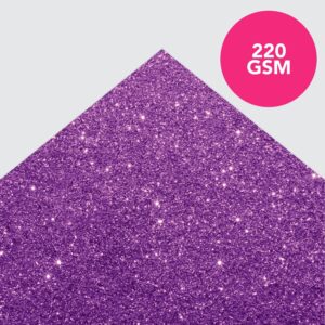 Roobee by Mara Mi Bright Multicolor Glitter Paper Pad, 50 Sheets, 5 Designs - Image 5