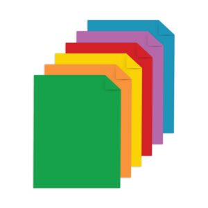 Astrobrights Colored Paper, 8.5" x 11", 24 lb./89 Gsm, Primary 6-Color Assortment, 120 Sheets - Image 2
