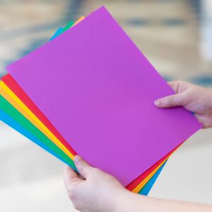 Astrobrights Colored Paper, 8.5" x 11", 24 lb./89 Gsm, Primary 6-Color Assortment, 120 Sheets - Image 4