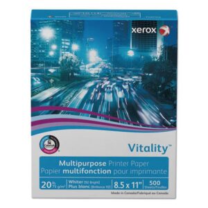 Vitality Multipurpose Print Paper, 92 Bright, 20 lb Bond Weight, 8.5 x 11, White, 500/Ream | Bundle of 2 Reams - Image 4