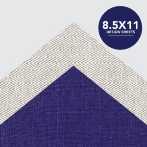 Roobee by Mara Mi Texture Paper Pad 8.5" x 11" - 24 lb/ 110 GSM, 50 sheets, 10 Designs - Image 4
