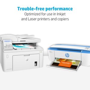 HP Printer Paper, Premium 24 lb., 8.5″ x 11″, White, 2 Reams, 1000 Sheets