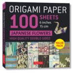 Origami Paper 100 Sheets Japanese Flowers 6 (15 CM) (Other)