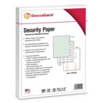 DocuGard Advanced Green Medical Security Paper, 7 Features, 8.5 x 11 Inches,&nbsp24 lb, 500 Sheets (04542)