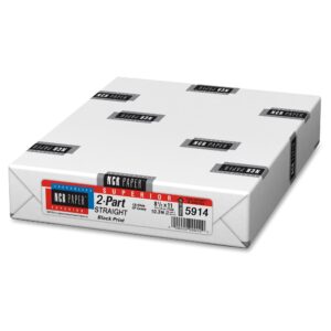 NCR Paper – Superior 2-Part Carbonless Inkjet White Paper, Letter, 500 Sheet