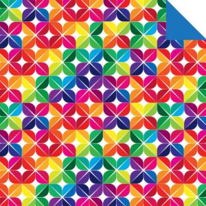 Origami Paper 500 Sheets Rainbow Patterns 6 (15 CM): Tuttle Origami Paper: Double-Sided Origami Sheets Printed with 12 D, (Loose Leaf) - Image 9
